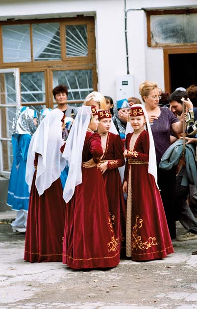 Tatarské princezny v krojích